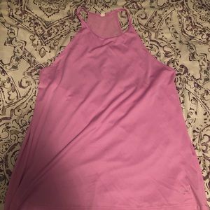 Under armor open back tank